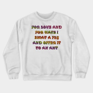 Haiku of the Heart Crewneck Sweatshirt